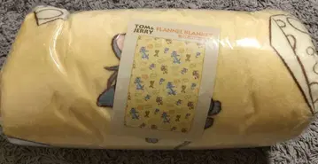 미사용 새상품 톰과 제리 플란넬 담요 200 140
