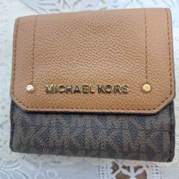 MICHAEL KORS 3단 폴더형 지갑 브라운