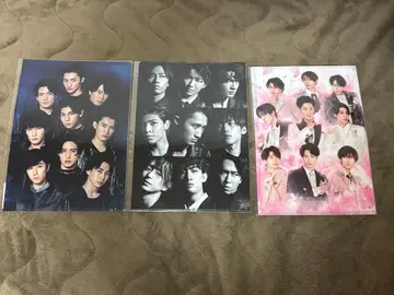 [ 새상품급 ] SnowMan 클리어 파일 3장 세트