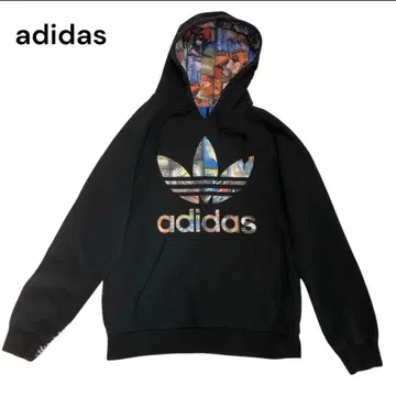 adidas 후드티 블랙 S