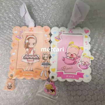 오쟈마녀 도레미 하나 하즈키 사진 키링 트레이딩 카드 케이스