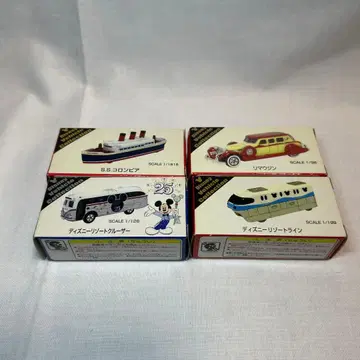 디즈니 토미카 4점 세트 미사용