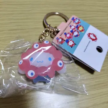 미야쿠미야쿠 클리어 산리오 시나몬 만박 키링