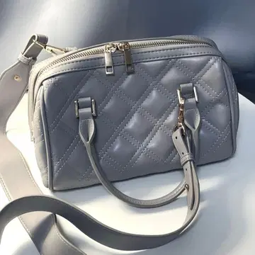 RANDA 퀼팅 2WAY 보스턴 백 그레이 (참 없음)