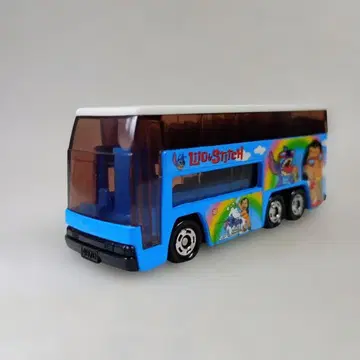토미카 디즈니 릴로&스티치 랩핑 버스 블루 1/154 미니카