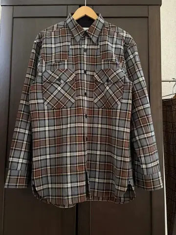 dries van noten 20aw 체크 셔츠 small