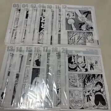 제일복권 드래곤볼 DRAGON BALL 40th G상 클리어 파일