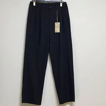 [ 미사용 새상품 ] 무인양품 신사 건조하기 쉬운 이지턱 와이드 팬츠 M