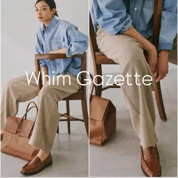 [ 새상품급 ] Whim Gazette 주트 라이크 턱 팬츠 38