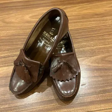 REGAL 브라운 모카신 신발