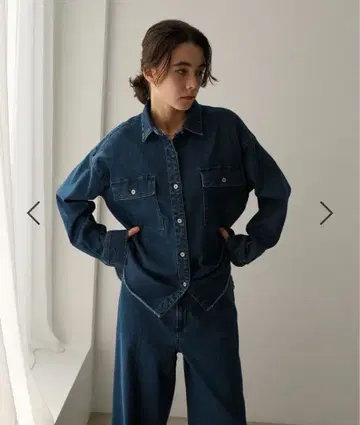 Elura 어른 데님 자켓