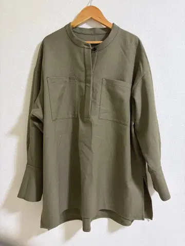 저널 스탠다드 스탠드 카라 블라우스