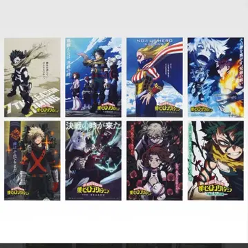 제일복권 히로아카 H상 클리어 포스터 전 8종 컴프