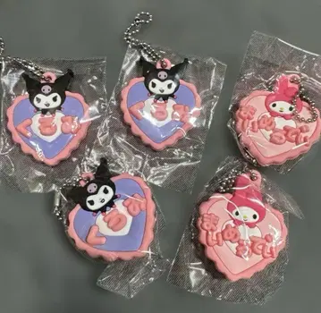 산리오 메르헨 공방 오나마에 홀더 멜로쿠로 5세트