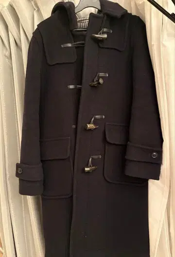 런던 트래디션 더플 코트 네이비