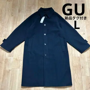 택 포함 새상품 지유 GU 코지 멜톤 발마칸 코트 L