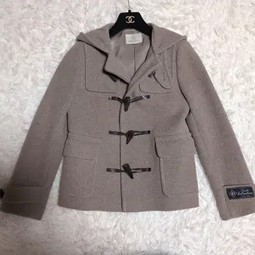 [ 새상품 울 ] 뷰티 앤 유스 더플 코트 숏 베이지