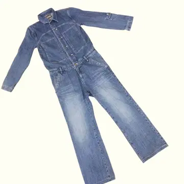 아케리코 데님 올인원 작업복