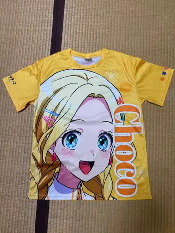 마에바시 위치즈 풀 그래픽 T셔츠 미츠마타 초코 풀 그래픽