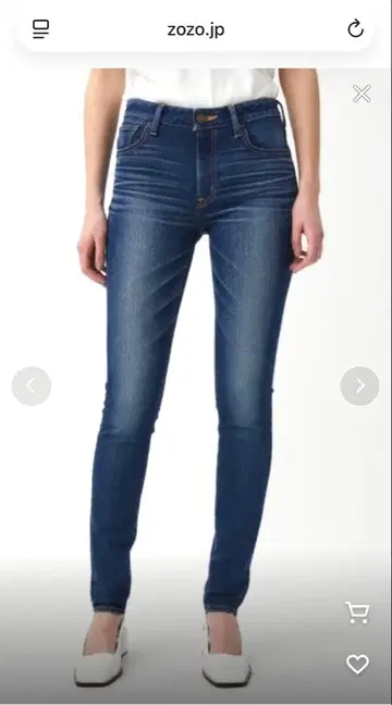 새상품 MOUSSY Rebirth embroidery 스키니 데님 24