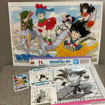 제일복권 드래곤볼 40th 클리어 포스터 외 5종 세트