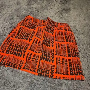 Jack Bunny!! 그래픽 프린트 스커트 사이즈 0