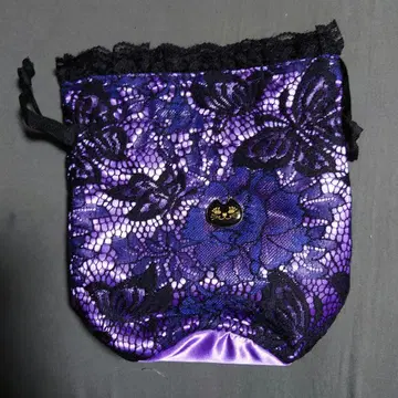 ANNA SUI 검은 고양이 모티브 복조리
