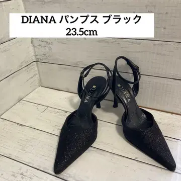DIANA 펌프스 블랙 23.5cm