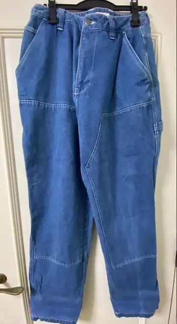 Perushu 워크 데님 팬츠 페인터 팬츠 즉시 완판