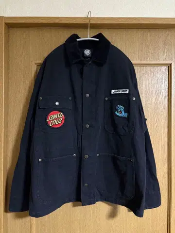 프릭스스토어 x SANTA CRUZ 커버올 워크 자켓 레어