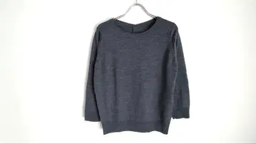 마가렛호웰 존스메들리 7부 기장 스웨터 차콜 그레이