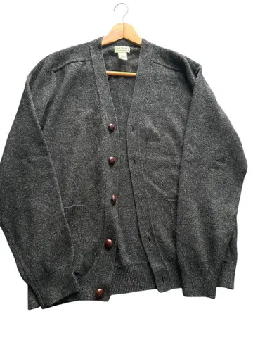 엘엘빈 남성용 울 가디건 S