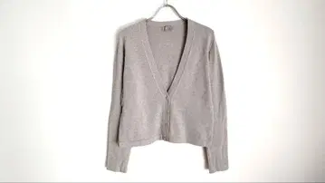 마가렛호웰 캐시미어 혼방 가디건 라이트 그레이