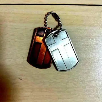 DOMON 십자가 디자인 키링 세트