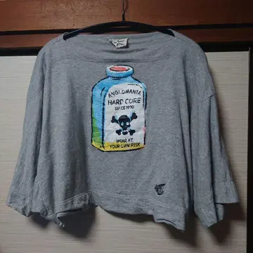 앵글로매니아 짧은 기장 상의