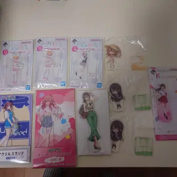 여러 애니메이션 아크릴 스탠드 묶음 판매