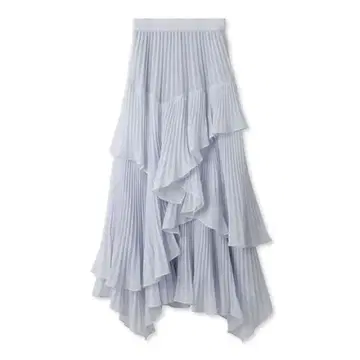 스니들 플리츠 캉캉 스커트 S