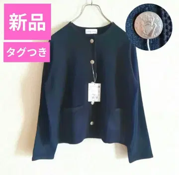 새상품 human woman 총침 블레이드 부착 마린 자켓 메탈 버튼