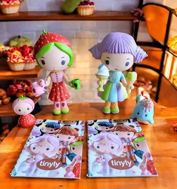미니 인형 Tinyly 티니 크리스마스 등 딸기 아이스 인형의 집