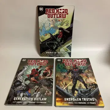 아메리칸 코믹스 영어 RED HOOD: OUTLAW 234권 세트