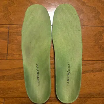 Superfeet 그린 컬러 슈퍼피트 인솔 약 26cm