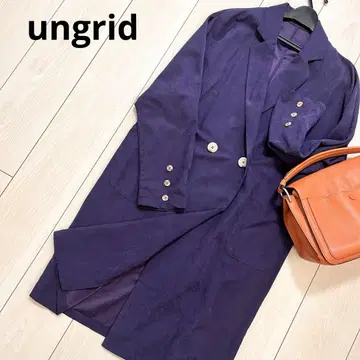 ungrid 새상품급 자켓 롱 테일러드 코트 네이비