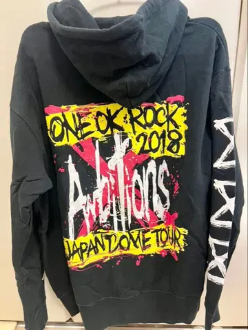 ONE OK ROCK Ambitions 후드티 L 사이즈 블랙