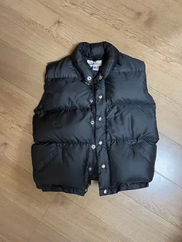 Crescent Down Works 블랙 다운 베스트 S