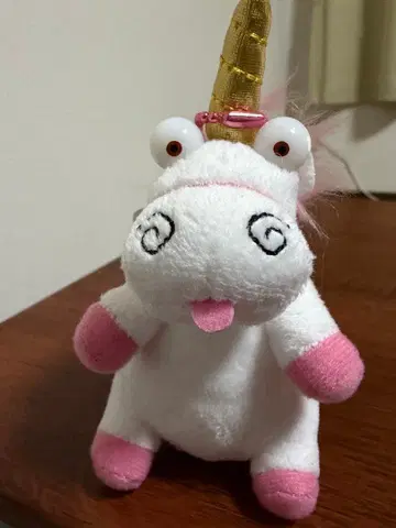 미니언 플러피 봉제 인형 유니콘