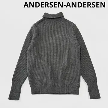 안데르센 안데르센 5GG 울 터틀넥 니트 스웨터