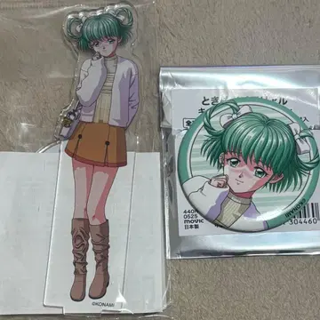 두근두근 메모리얼 타테바야시 미하루 아크릴 스탠드 캔뱃지