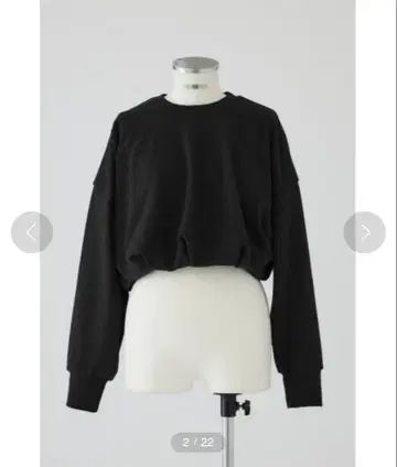 RIM.ARK 벌룬 맨투맨 상의