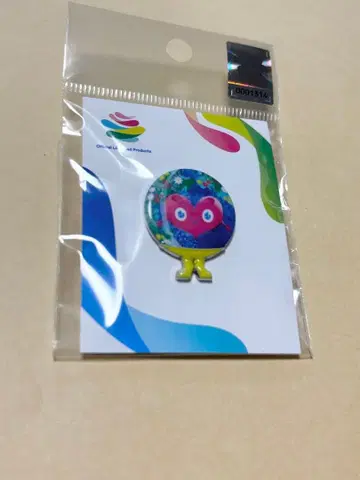 새상품 미개봉 EXPO2027 툰크툰크 핀 배지