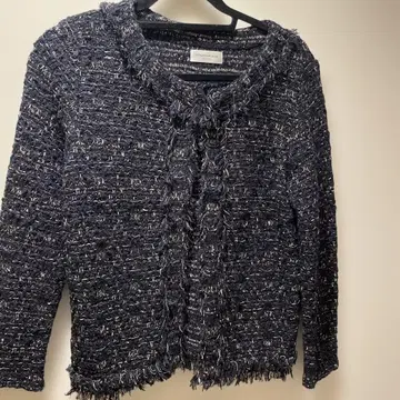 TOMORROWLAND 네이비 노카라 자켓